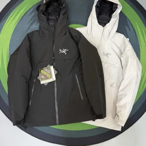 Reps AAA Archaeopteryx Outerwear Red Gore-Tex Goose Down Nylon Mesh Fabric Winter Hidden Pocket