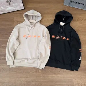 High Quality Luxury Mammoth Hoodie Black Autumn