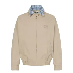 Reps Miu Outerwear Red Silk Twill Fabric Understated Luxury Patch