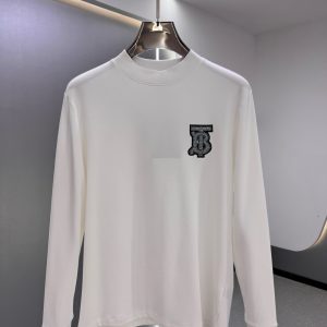 1:1 Burberry Cotton Base Layer Shirt For Fall