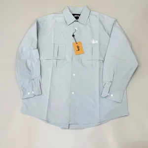 Super Clone Stussy Long-Sleeved Shirt Red Autumn