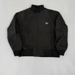 AAA Luxury Prada Outerwear Red Nylon Twill Ribbed Fabric Exquisite Workmanship Spring Autumn