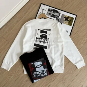 High Quality Super Clone Under Armour Hoodie Ash Cotton Soft And Gentle Spring Autumn Winter Crisp Silhouette