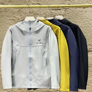 Reps Luxury Archaeopteryx Jacket Yellow Polyester Fleece