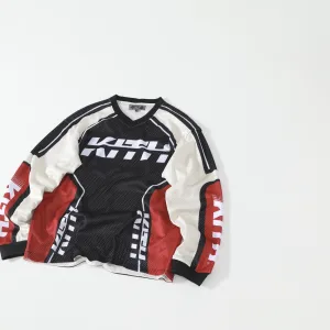Reps Luxury Kith Long Sleeves Red Mesh