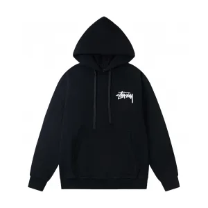 Luxury Reps Stussy Hoodie Ash Cotton Pure Easy To Match