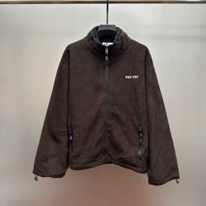 Luxury Miu Miu Fleece Jacket