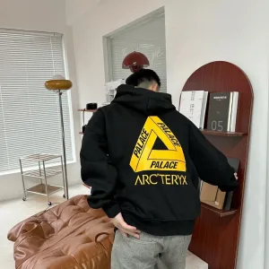 Reps Archaeopteryx Hoodie Black Cotton Lace