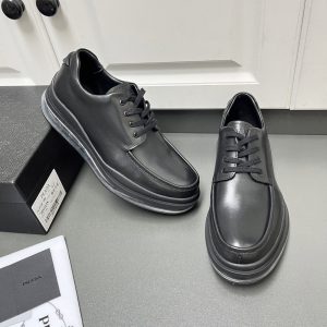 1:1 Prada Abs Leather Shoes