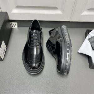 1:1 Prada Abs Leather Shoes