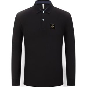 Luxury High Quality Dior Cotton Long-Sleeved Polo Shirt For Autumn