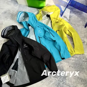 Super Clone AAA Archaeopteryx Jacket Red Gore-Tex Daily Commute Rock Climbing Patch