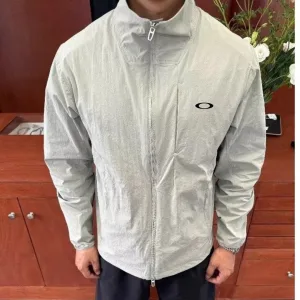 Designer Oakley Jacket Red Fleece Mesh Quick-Drying
