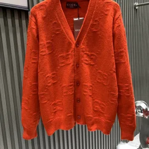 Super Clone Gucci Coat Red High-End Style Autumn Winter