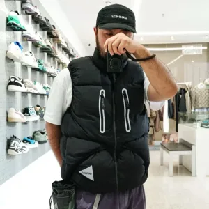 Reps High Quality Ami Vest Red Cotton Down Nylon Outdoor Waterproof Winter
