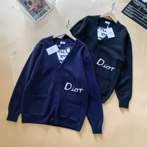 Reps Dior Outerwear Red Wool Jacquard