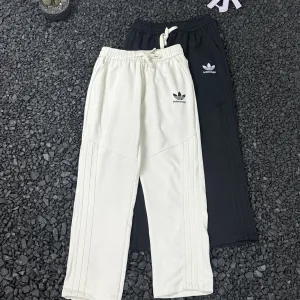 Designer AAA Adidas Sweatpants Red Cotton Pure Silk Exquisite Workmanship Easy To Match Winter