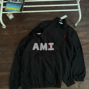 Designer Ami Coat Red Coated Fabric Spring Autumn Embroidery
