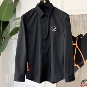 High Quality Luxury Prada Bamboo Shirt