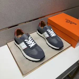 Luxury Hermes Casual Shoes Color Sheepskin