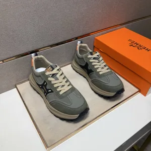Reps Super Clone Hermes Casual Shoes Color Genuine Leather