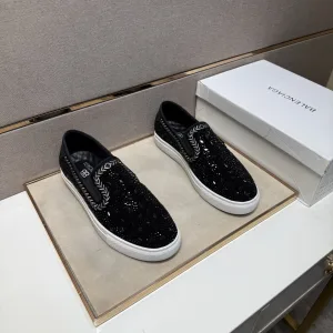 Luxury Designer Balenciaga Casual Shoes Color Genuine Leather