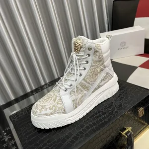 1:1 High Quality Versace Cowhide Casual Shoes