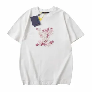 Reps AAA Express Short Sleeves Red Cotton Piqu Summer Winter Embroidery