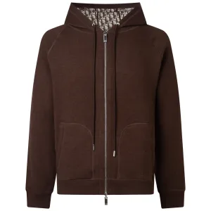 Designer Dior Coat Blue Cashmere Jacquard