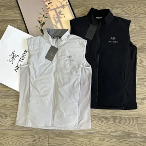 Luxury Archaeopteryx Vest Black Fleece Autumn Winter And