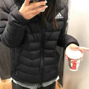 Reps Adidas Down Jacket Ash Cotton Duck Polyester Nylon Lace Lightweight Outdoor Winter Early