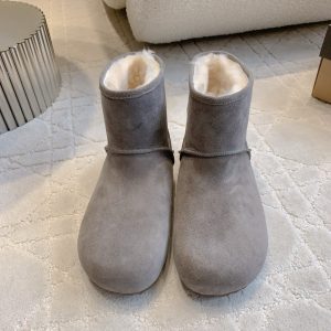 Luxury Ugg Cowhide Casual Shoes