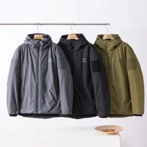 High Quality Designer Archaeopteryx Cotton-Padded Clothes Green Lightweight Outdoor