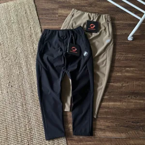 Super Clone Mammut Long Pants Red Fleece Running Easy To Match Autumn Winter And Zippered Pocket