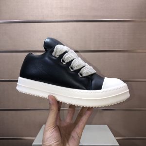 High Quality Aaa Rick Owens Calfskin Sneakers For Spring