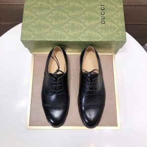 1:1 High Quality Gucci Cowhide Leather Shoes