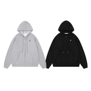 Reps Luxury Calvin Klein Jacket Red Cotton Pure Fleece Fabric