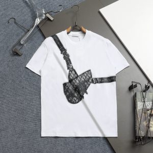 Aaa Dior Cotton Short-Sleeved T-Shirt For Spring
