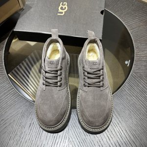 Luxury High Quality Ugg Cowhide Leather Shoes For Fall