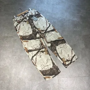 High Quality Luxury Balenciaga Trousers Ash Retro Wash