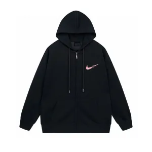 Luxury Super Clone Nike Coat Red Autumn Winter And