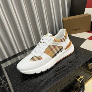 Luxury Aaa Burberry Cowhide Casual Shoes