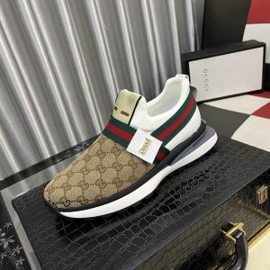 Luxury High Quality Gucci Leather Sneakers