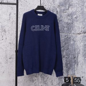 High Quality Celine Felt Sweater For Fall