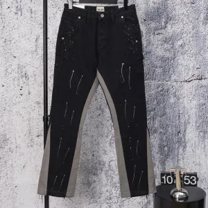Reps Helmut Lang Jeans Red Denim Streetwear Patch