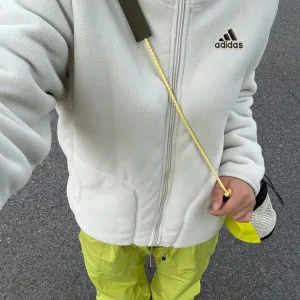 AAA Adidas Outerwear Red Cotton Wool Lambswool Down Fleece Fabric Autumn Winter And