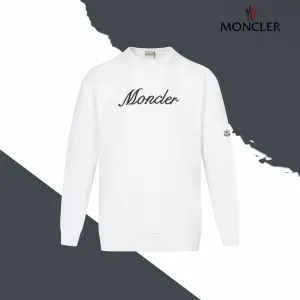 Super Clone Moncler Sweatshirt Red Cotton