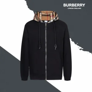 Luxury Super Clone Burberry Coat Ash Cotton Patch