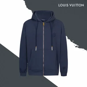 High Quality Super Clone Louis Vuitton Coat Red Cotton