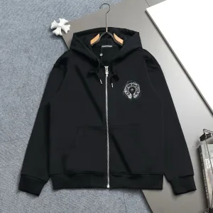 Luxury Super Clone Chrome Hearts Hoodies Red